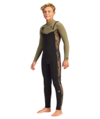 Billabong 302 Boys Revolution Wetsuit-Military