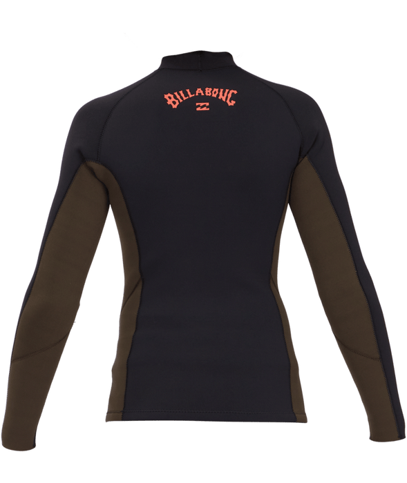 Billabong 202 Boys Revo Interchange Top-Black Coffee