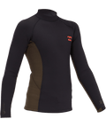 Billabong 202 Boys Revo Interchange Top-Black Coffee