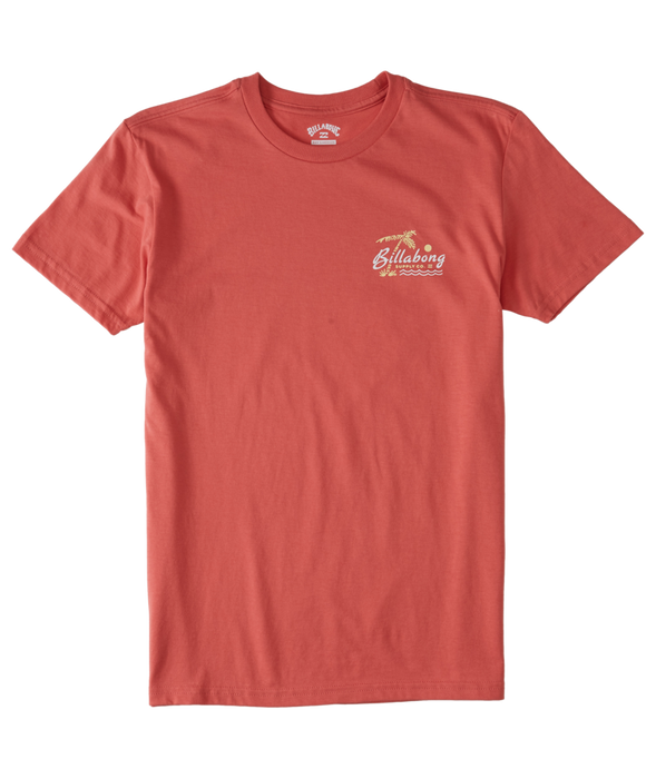 Billabong Social Lounge Boys Tee-Faded Rose