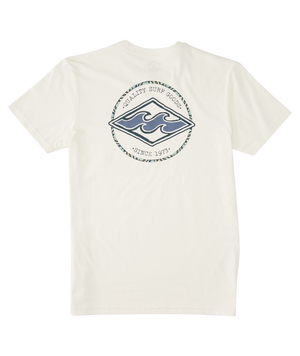 Billabong Boy's Rotor Diamond Tee-Off White