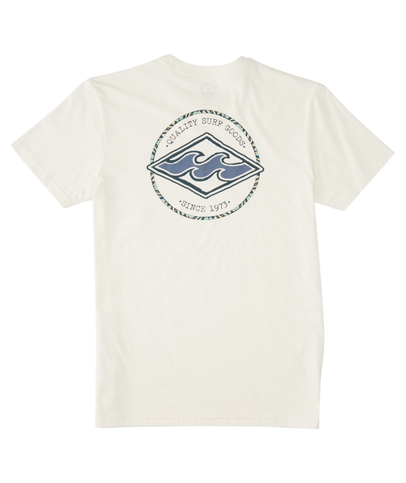 Billabong Boy's Rotor Diamond Tee-Off White