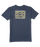 Billabong Boy's Crayon Wave Tee-Navy
