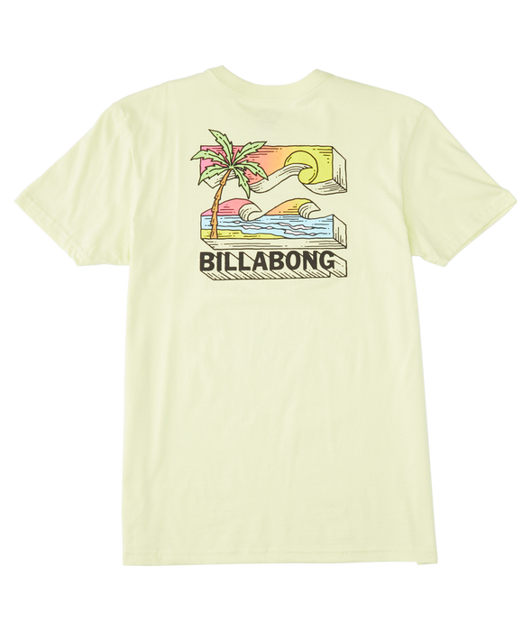 Billabong Boy's BBTV Tee-Light Green