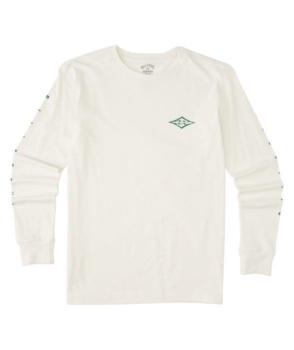 Billabong Boy's Unity L/S Tee-Off White