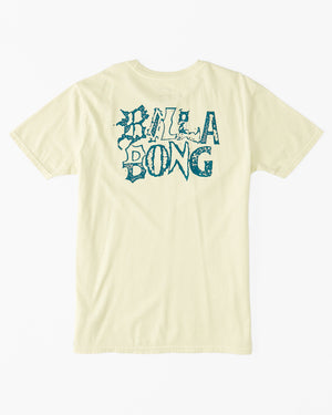 Billabong Boy's Worded Tee-Light Lime
