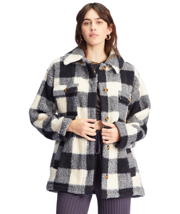 Billabong Fairbanks Fleece Jacket-Black — REAL Watersports