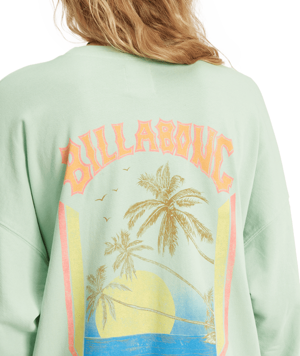 Billabong Ride In Sweatshirt-Honey Dew