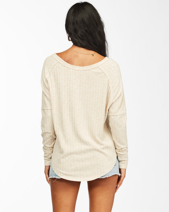 Billabong Come Along L/S Shirt-Whitecap