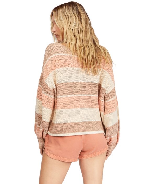 Billabong off the shoulder sweater clearance
