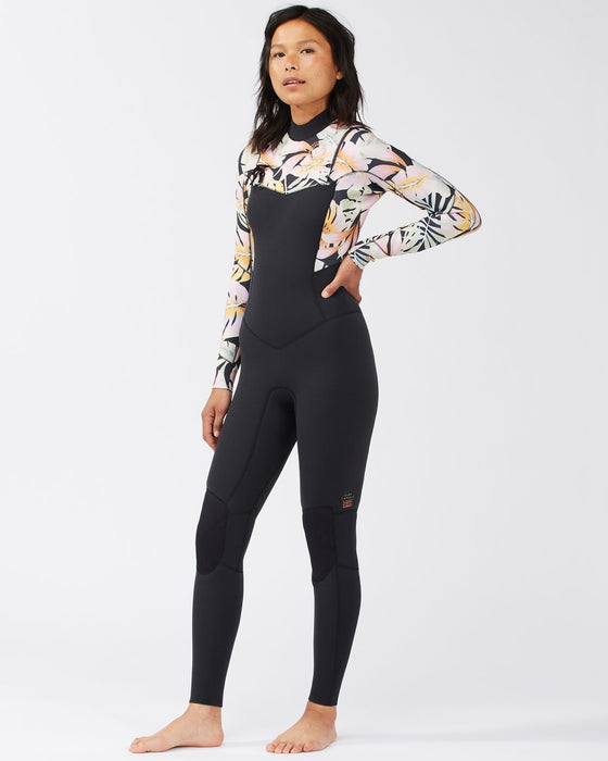 Billabong 403 Salty Dayz Wetsuit-Paradise Black