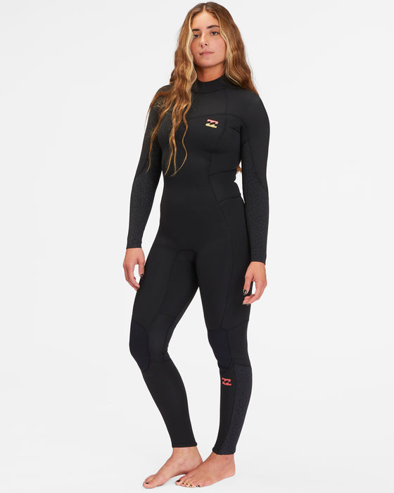 Billabong 403 Synergy BZ Wetsuit-Wild Black