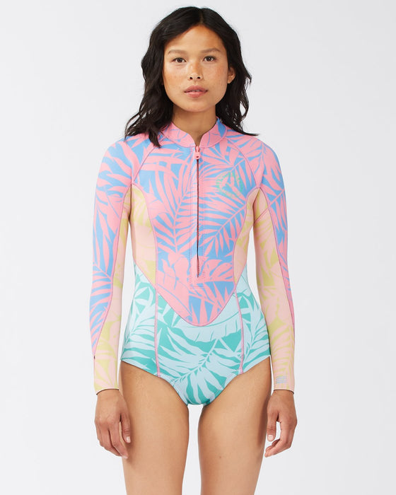 Billabong Salty Dayz L/S Springsuit-Mystic Multi