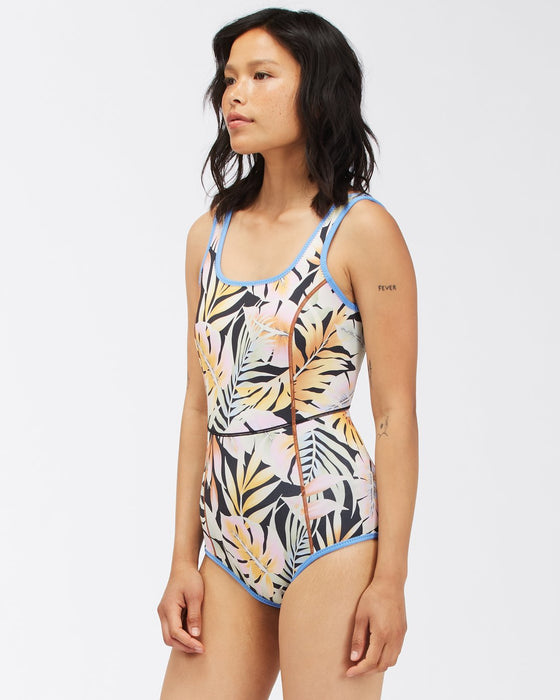 Billabong Seaker Rev One Piece Springsuit-Paradise Multi