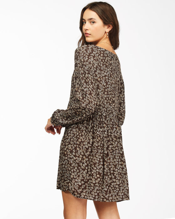 Billabong On The Way Dress-Off Black