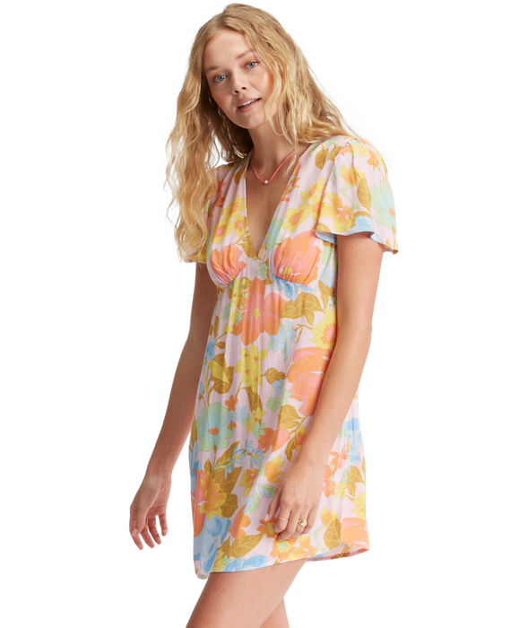 Billabong Short And Sweet Dress-Sorbet