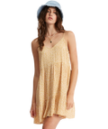 Billabong You Got It Dress-Light Sunset Gold