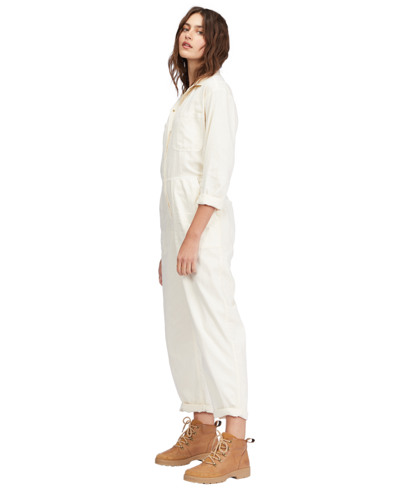 Billabong Keepin It Real Romper Antique White REAL Watersports
