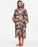 Billabong Wmn's Hooded Towel Poncho-Black Pebble