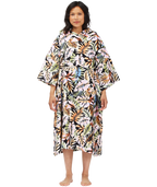 Billabong Wmns Hooded Towel Poncho-Paradise Black