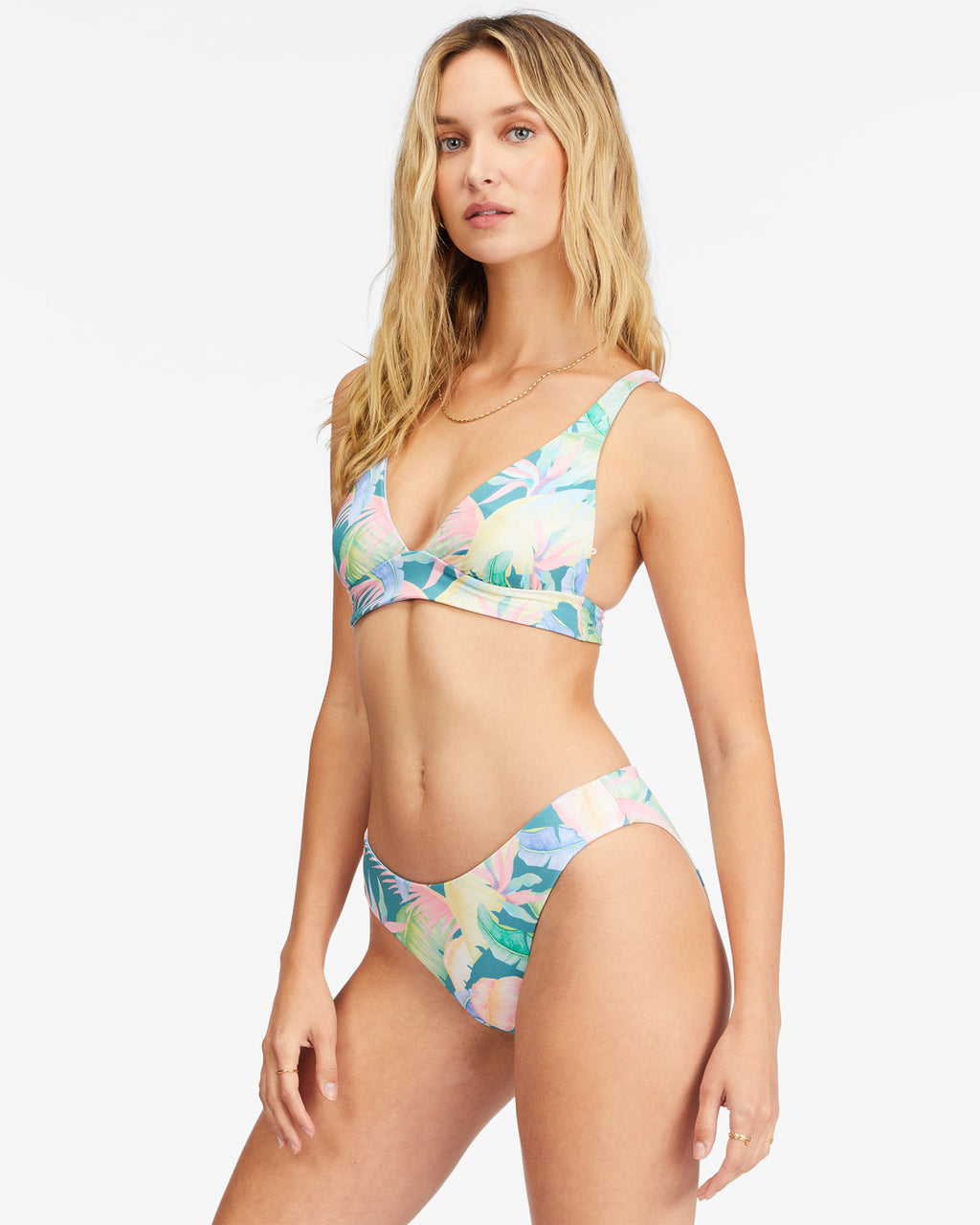 Billabong Rides And Tides Rev Band Tri Top-Multi
