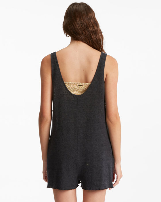 Billabong black romper store