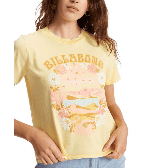 Billabong Go Your Own Way Tee-Pineapple