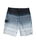 Billabong All Day Stripe Pro Kids Boardshorts-Stealth
