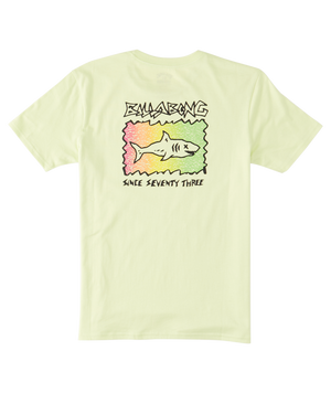 Billabong Toddler Sharky Tee-Light Green