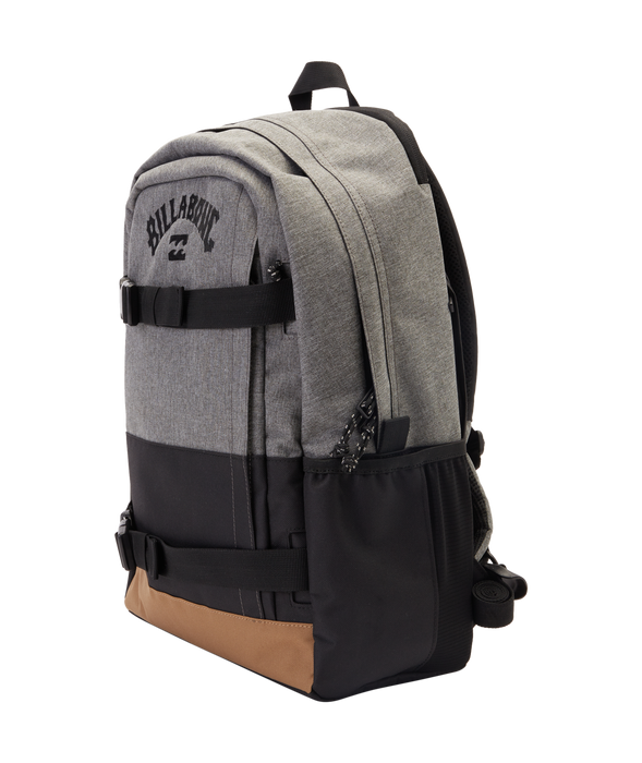 Billabong Command Skate Backpack Grey Heather REAL Watersports