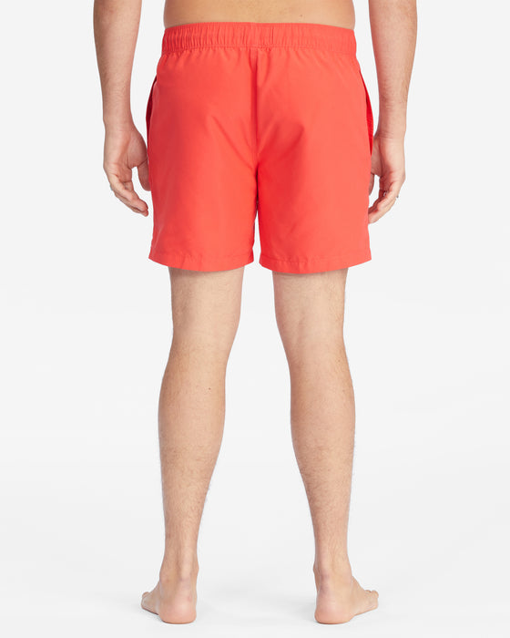 Billabong All Day Layback Boardshorts Red Hot REAL Watersports