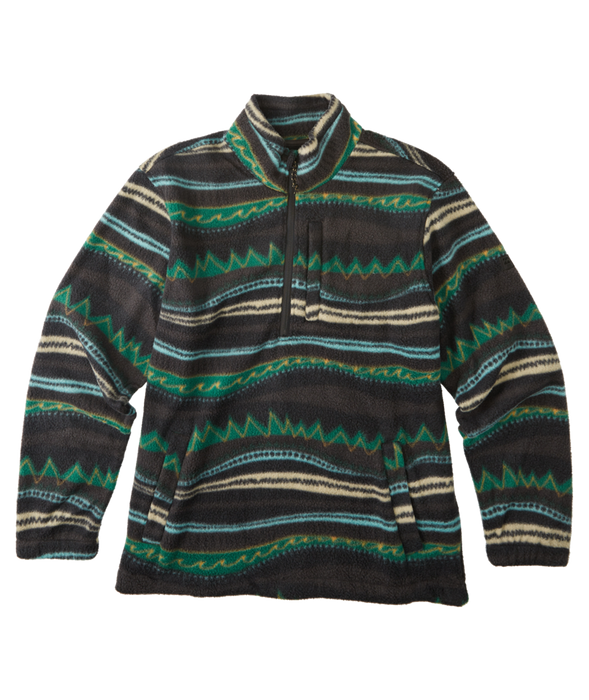 Billabong Boundary Mock Neck Jacket-Black