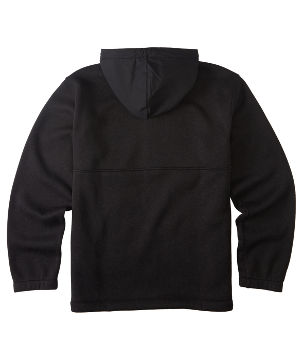 Billabong Boundary Pullover Jacket-Black Heather