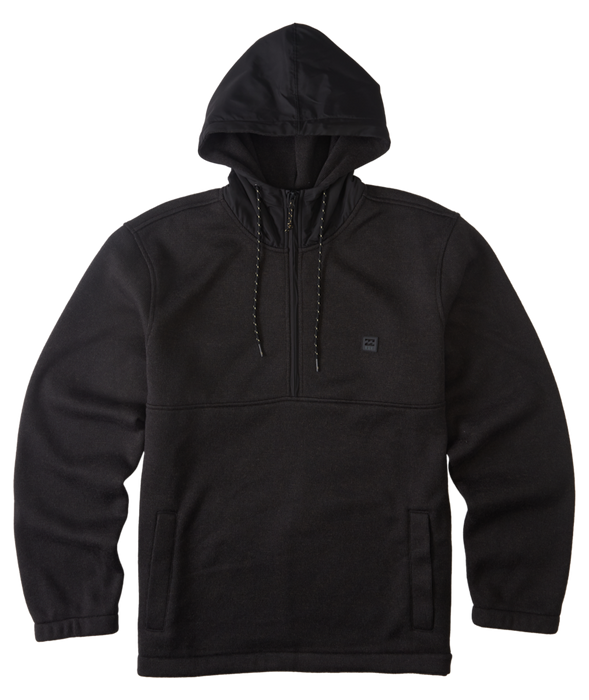 Billabong Boundary Pullover Jacket Black Heather REAL Watersports