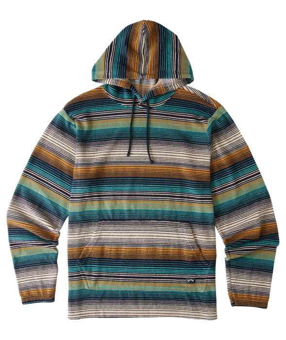 Billabong top striped hoodie