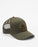 Billabong Walled Trucker Hat-Military