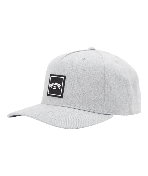 Billabong Stacked Snapback Hat-Grey Heather — REAL Watersports