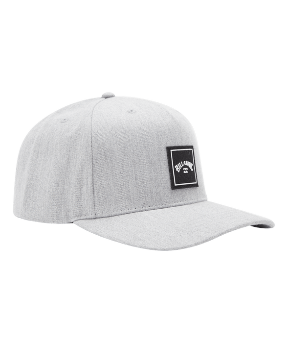 Billabong Stacked Snapback Hat-Grey Heather