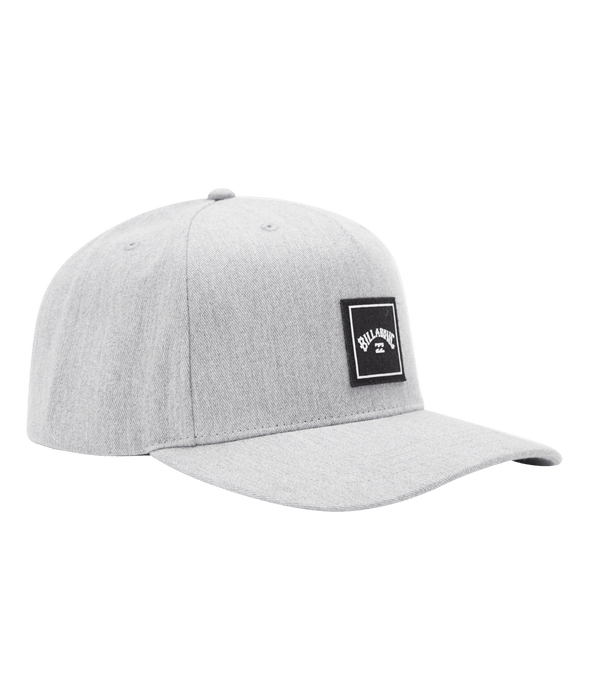 Billabong Stacked Snapback Hat-Grey Heather — REAL Watersports