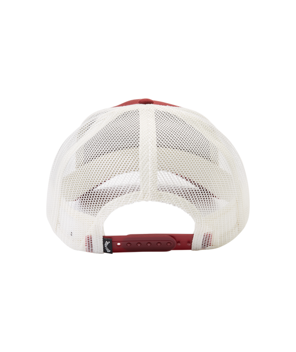 Billabong Walled Trucker Hat-Oxblood