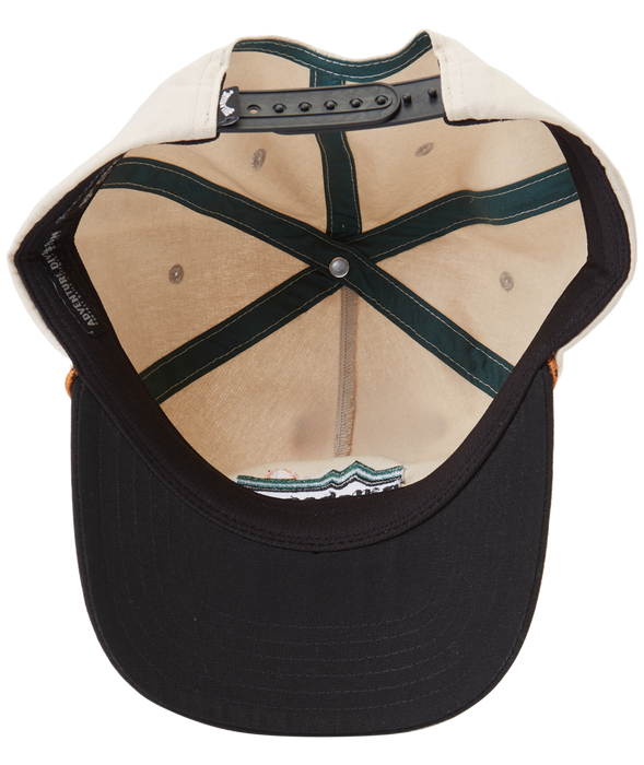 Billabong Adiv Snapback Hat-Black Stone
