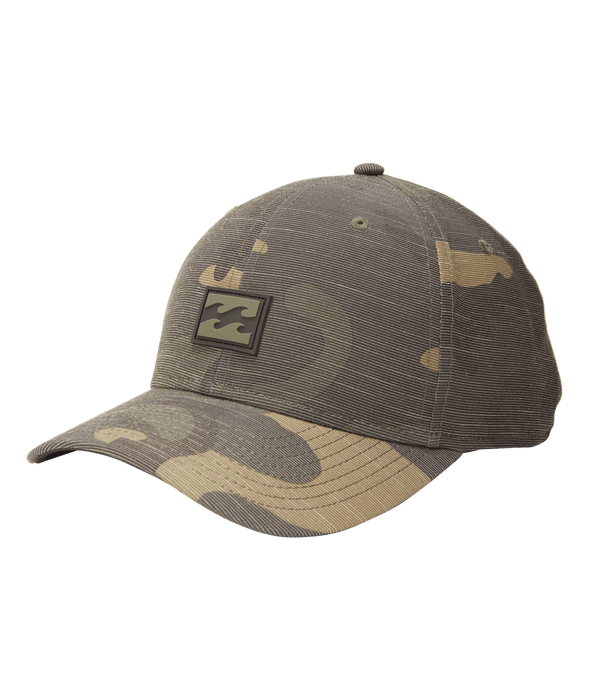 Billabong All Day Stretch Hat-Green Camo