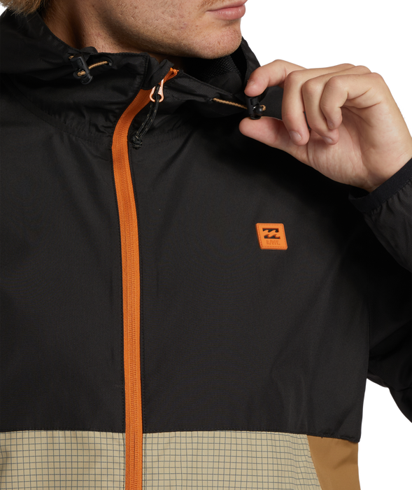Billabong Transport Windbreaker Jacket Clay REAL Watersports
