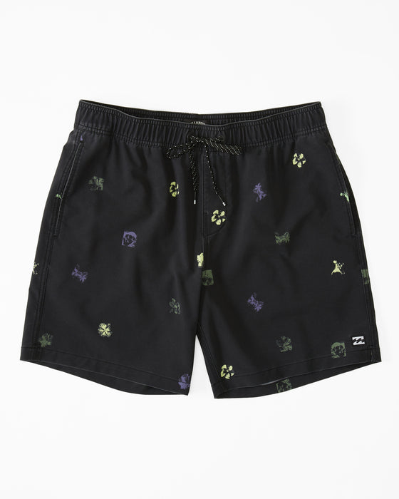 Billabong Sundays Layback Boardshorts-Black