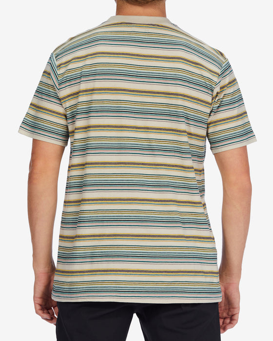 Billabong Baja Crew Tee-Chino