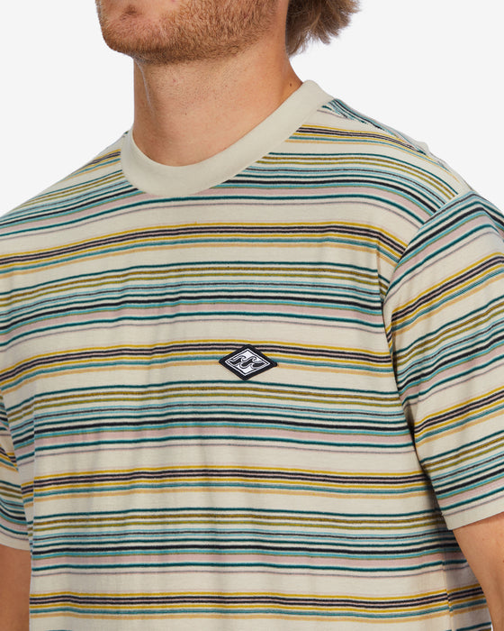 Billabong Baja Crew Tee-Chino