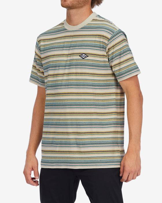Billabong Baja Crew Tee-Chino