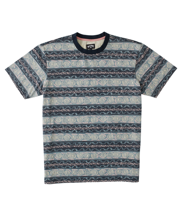 Billabong Realm Crew Tee-Navy