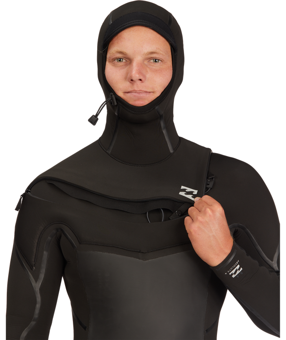 Billabong 504 Absolute Plus CZ Hooded Wetsuit-Black