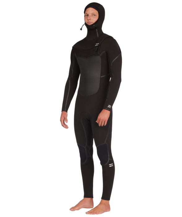 Billabong 504 Absolute Plus CZ Hooded Wetsuit-Black